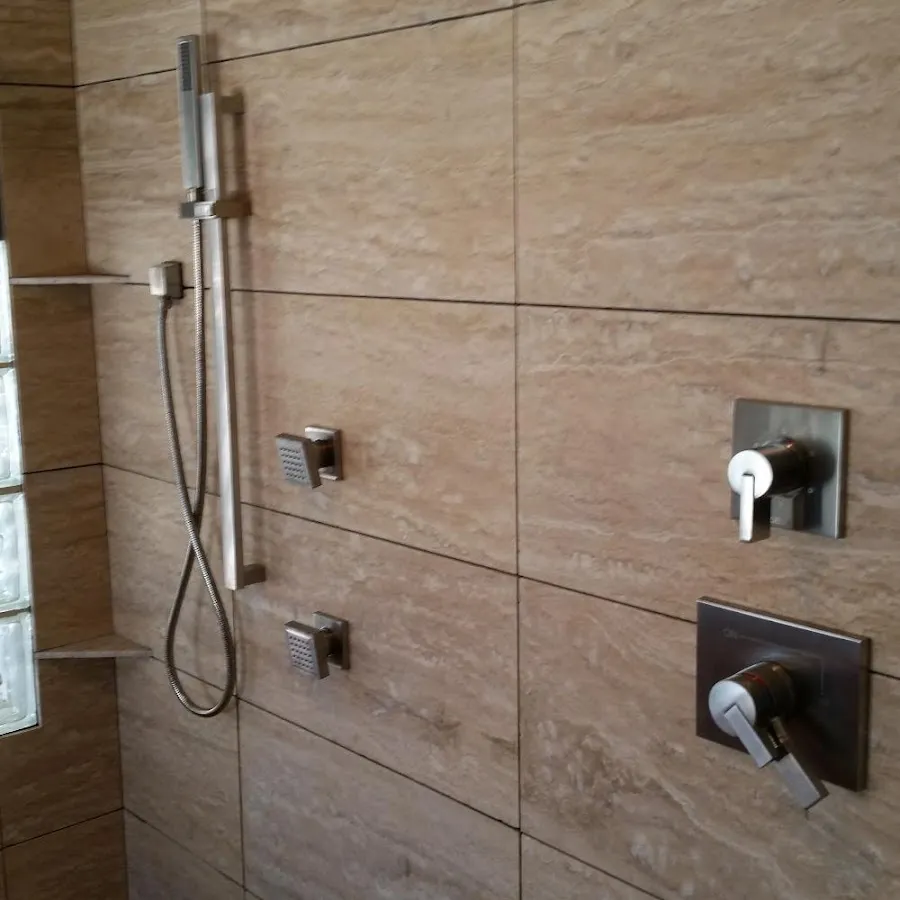 Shower fixture installation for Water Heater Replacement in Sharonville